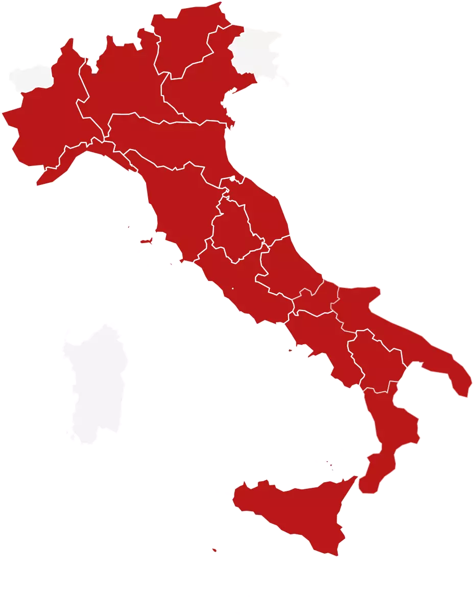 Dipendenti per provenienza geografica