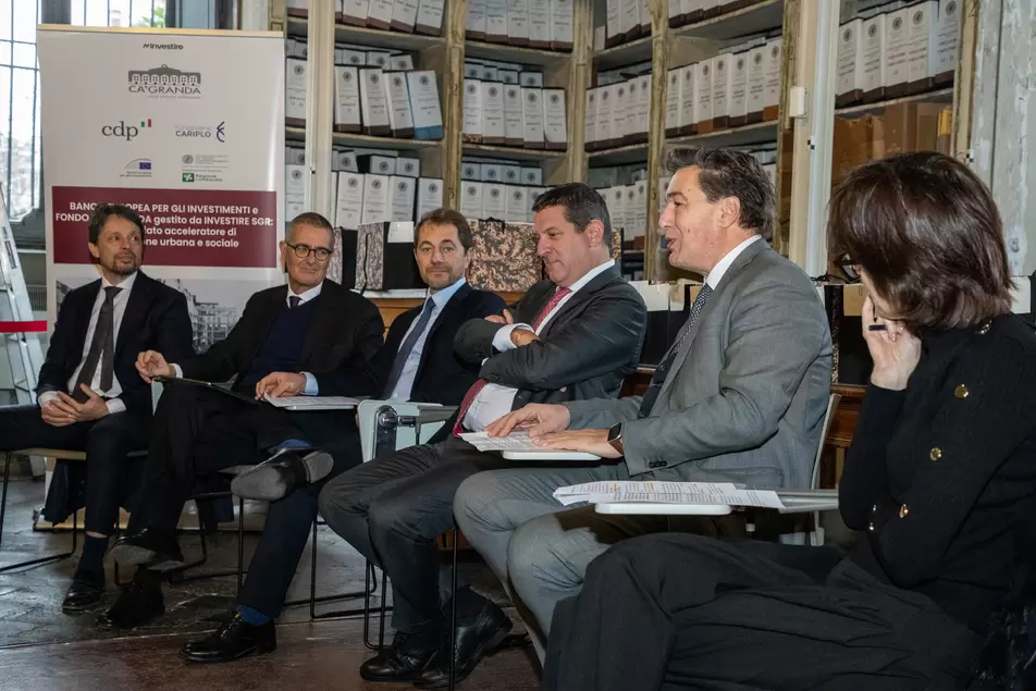 Panel evento Bei cà granda - Badot Valentino Giachetti Scotti Urbani.