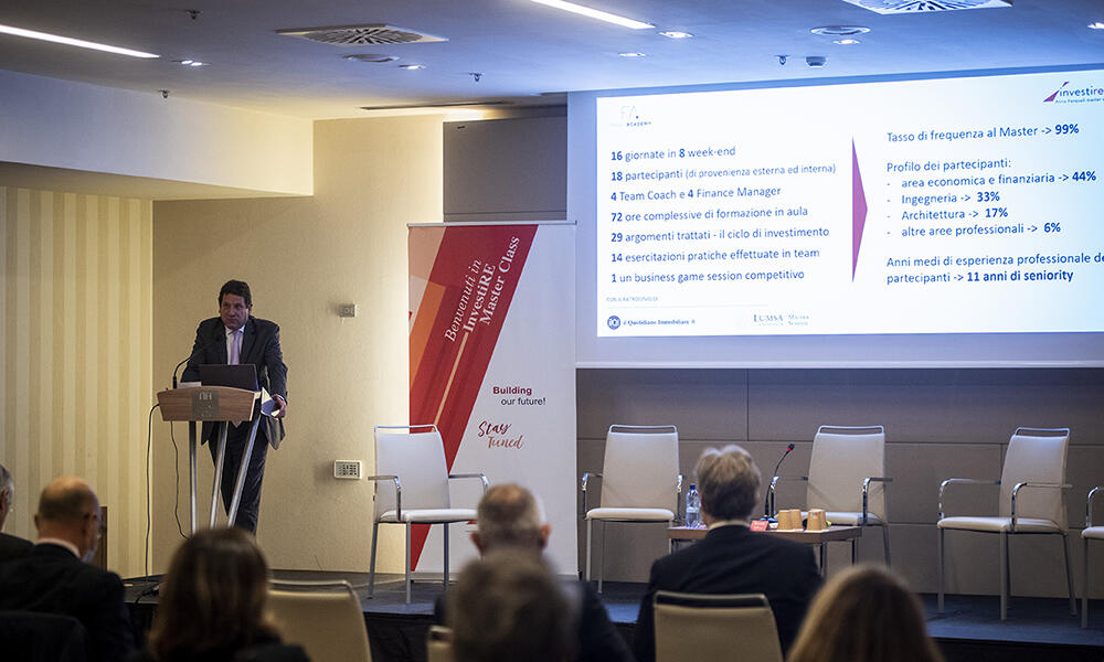 Evento di chiusura del Master e premiazioni